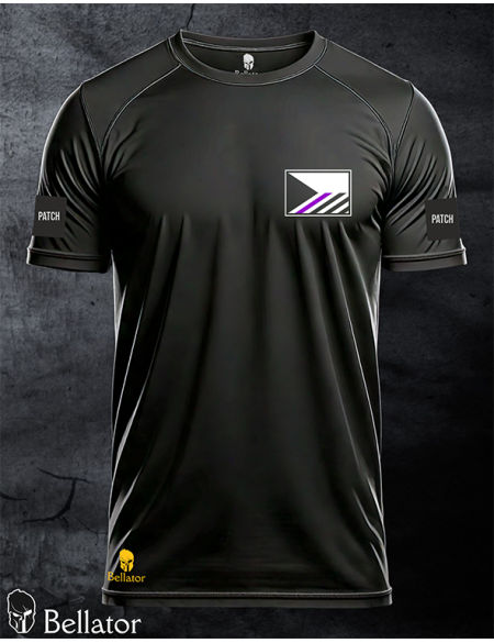 Functional T-shirt with patch Prison Service 01 black S