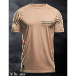 Functional T-shirt with patch Prison Service 02 desert