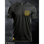 Functional T-shirt with patch Prison Service 03 black