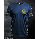 Functional T-shirt with patch Prison Service 03 navy