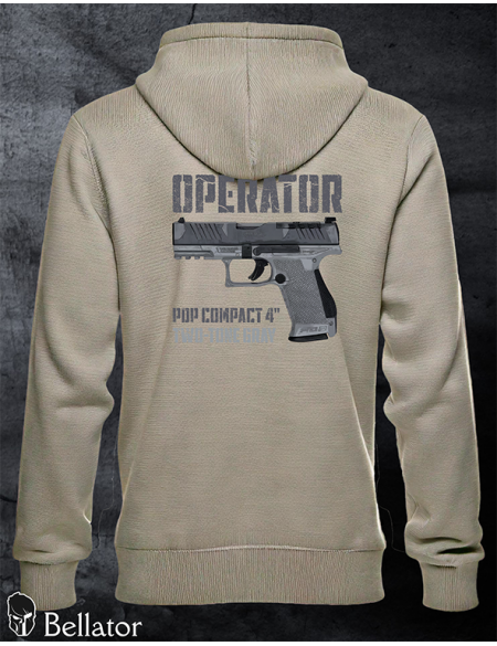 Sweatshirt Operator Walther PDP Compact 4 Two-Tone Gray black