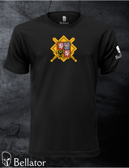 T-shirt Czech Army CR 01 black S