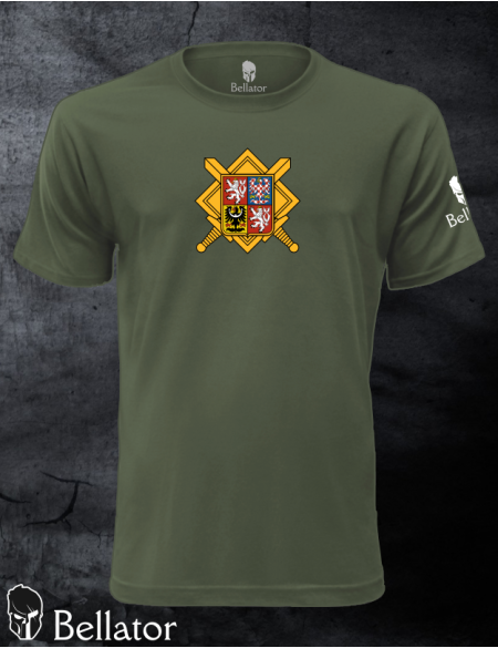 T-shirt Czech Army CR 01 black