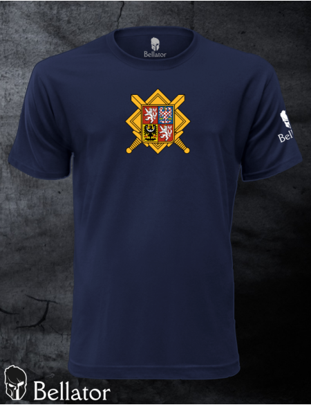 T-shirt Czech Army CR 01 black