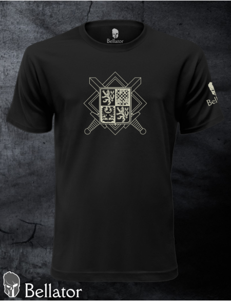 T-shirt Czech Army CR 03 black
