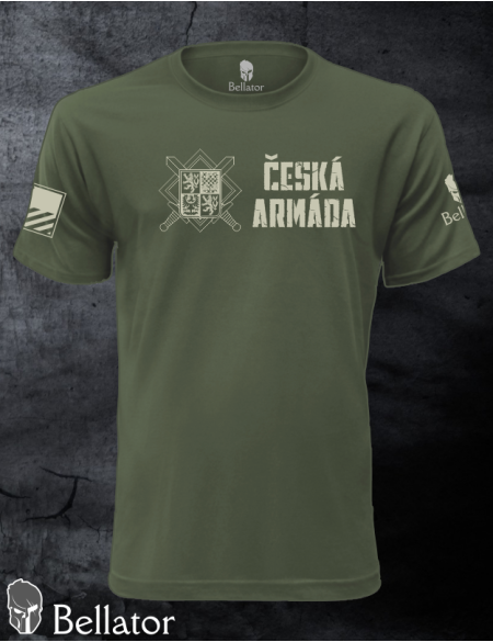 T-shirt Czech Army CR 04 olive