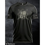 Functional T-shirt with patch Czech Army 03 black