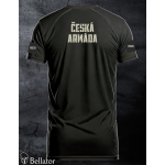 Functional T-shirt with patch Czech Army 04 black