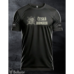 Functional T-shirt with patch Czech Army 04 black