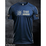 Functional T-shirt with patch Czech Army 04 desert