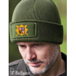 Knitted hat Czech flag black