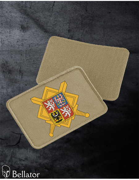 Prison Service flag patch with velcro, black