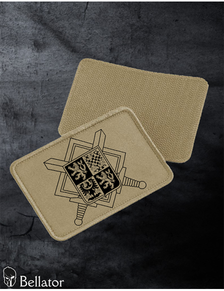 Prison Service flag patch with velcro, black