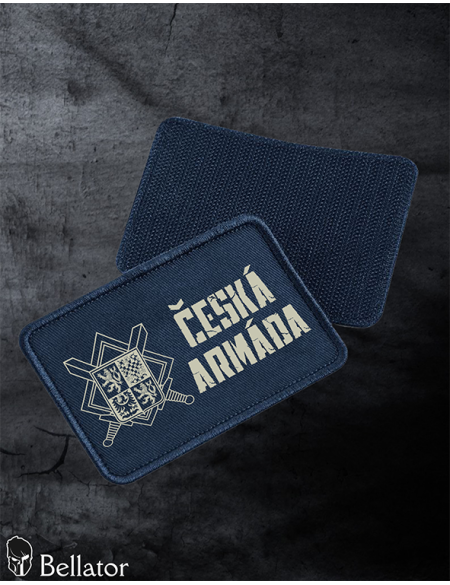Prison Service flag patch with velcro, black