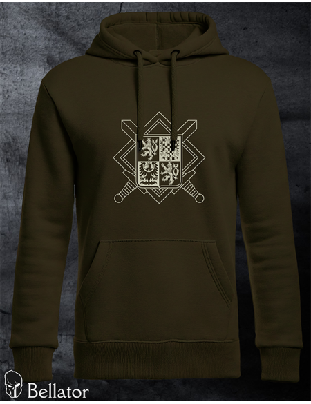 Sweatshirt Czech Army 03 olive