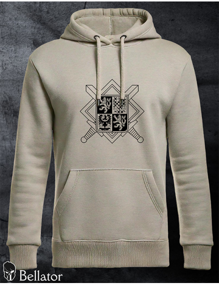 Sweatshirt Czech Army 03 light gray
