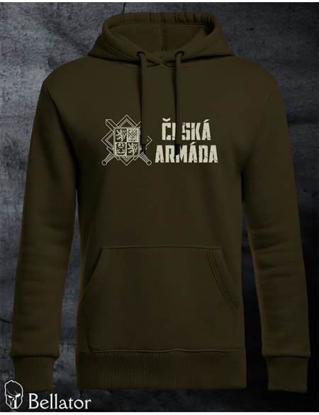Sweatshirt Czech Army 04 olive