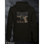 Sweatshirt Operator Walther PDP Compact 4 Two-Tone Tan black