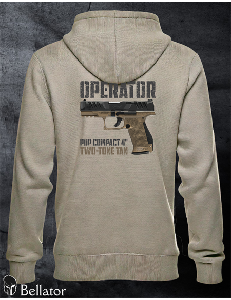 Sweatshirt Operator Walther PDP Compact 4 Two-Tone Tan black
