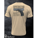 CZ Operator Walther PDP Compact Steel Frame 4 Desert T-shirt