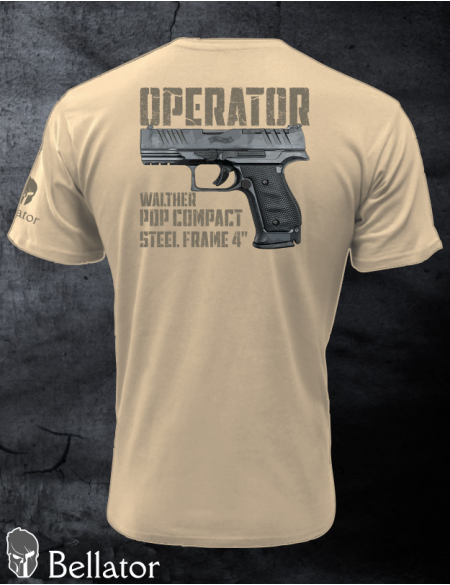 CZ Operator Walther PDP Compact Steel Frame 4 Desert T-shirt