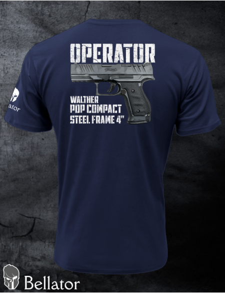 T-shirt CZ Operator Walther PDP Compact Steel Frame 4 black