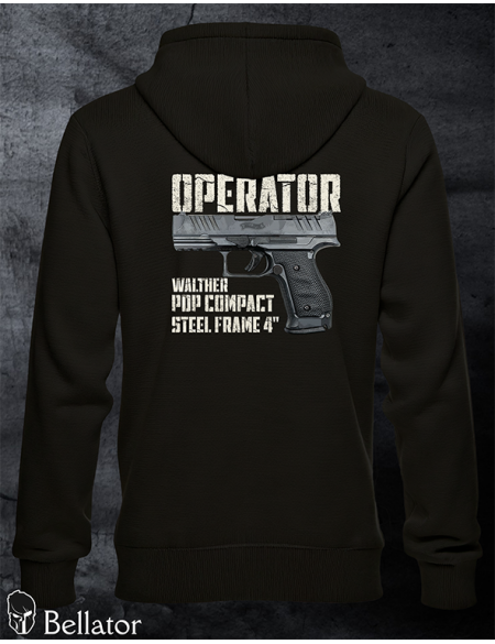 Sweatshirt Operator Walther PDP Compact Steel Frame 4 black