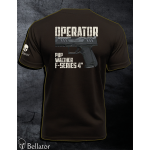 T-shirt CZ Operator Walther PDP Compact Steel Frame 4 black