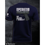 T-shirt CZ Operator Walther PDP Compact Steel Frame 4 black
