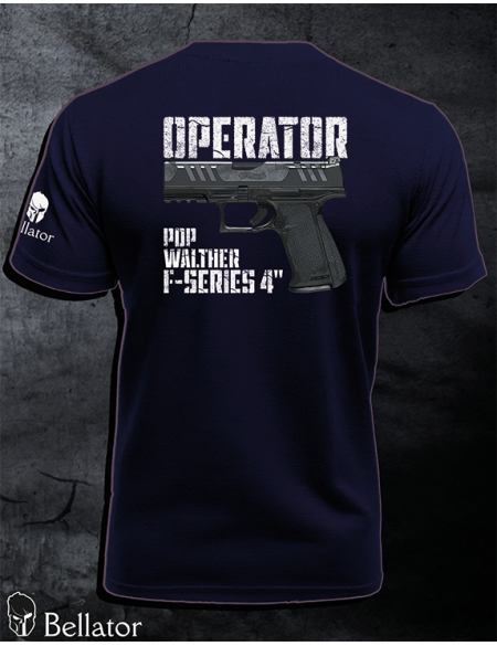 T-shirt CZ Operator Walther PDP Compact Steel Frame 4 black