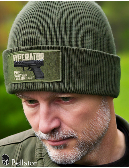 Knitted hat Operator Walther PDP F-series 4.5 black