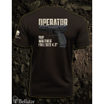 T-shirt CZ Operator Walther PDP Full Size 4.5 black