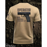 T-shirt CZ Operator Walther PDP Full Size 4.5 black