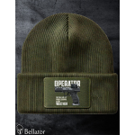 Knitted hat Operator Walther PDP F-series 4.5 black