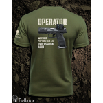T-shirt CZ Operator Walther PDP Full Size 4.5 Professional ACRO black