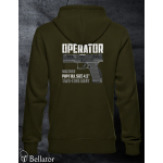 Sweatshirt Operator Walther PDP Full Size 4.5 Two-Tone Gray black
