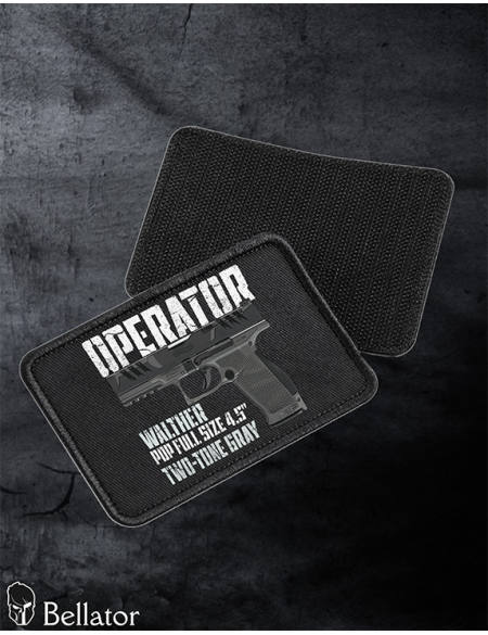 Patch Walther PDP Full Size 4.5 Two-Tone Gray black