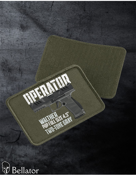 Patch Walther PDP Full Size 4.5 Two-Tone Gray black