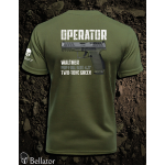 T-shirt CZ Operator Walther PDP Full Size 4.5 Two-Tone Green black