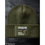 Knit Cap Operator Walther PDP Full Size 4.5 Two-Tone Tan Black