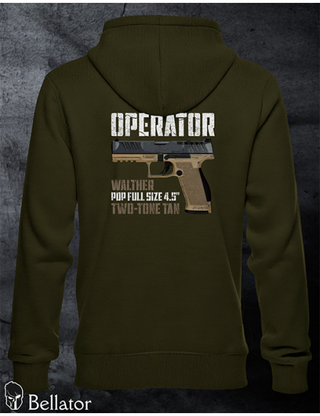 Sweatshirt Operator Walther PDP Full Size 4.5 Two-Tone Green black