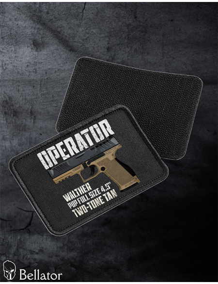 Patch Walther PDP Full Size 4.5 Two-Tone Gray black