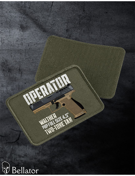 Patch Walther PDP Full Size 4.5 Two-Tone Gray black