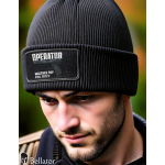 Knitted hat Operator Walther PDP Full Size 5 black