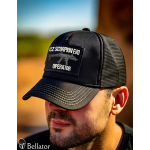 Hat with a lion mesh Conflict Olive