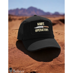 Hat with a lion mesh Conflict Olive