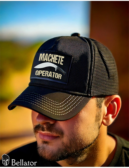 Hat with a lion mesh Conflict Olive