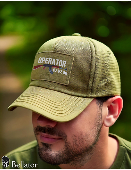 Cap CZ VZ 58 Operator pro patch black