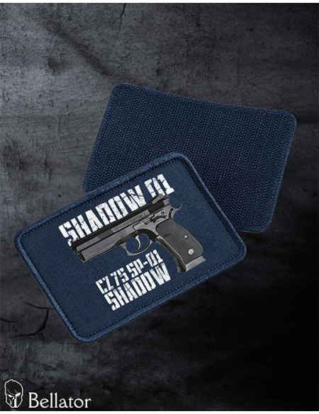 Patch CZ 75 SP-01-SHADOW with Velcro, black