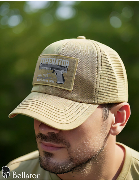 Walther PDP Compact 4 Two-Tone Gray cap with black patch